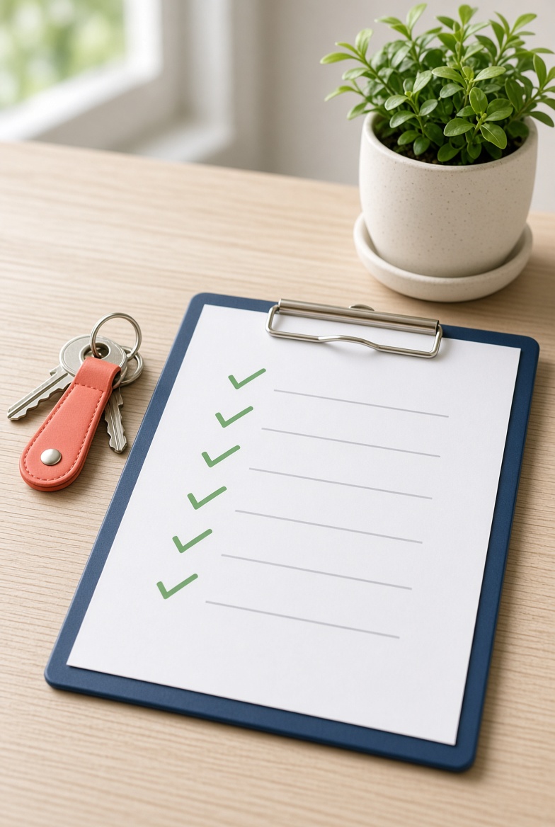 Quality checklist and attention to detail