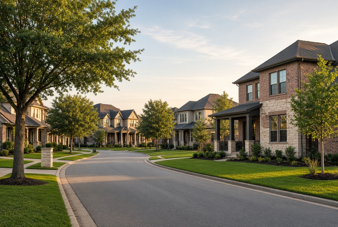Residential neighborhood in the Schertz-Cibolo area